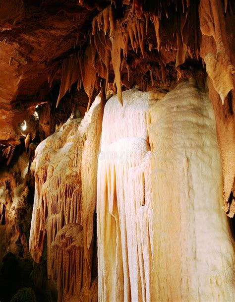 Cave Formations stock image. Image of mineral, danger - 1243661