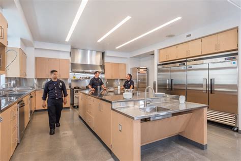 SF Fire Station 5 interior kitchen 2 - Stewart Cooper Newell Architects