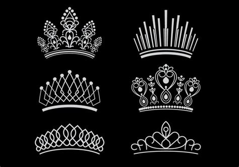 Free Pageant Crown Vectors | Crown vector, Pageant crown, Crown