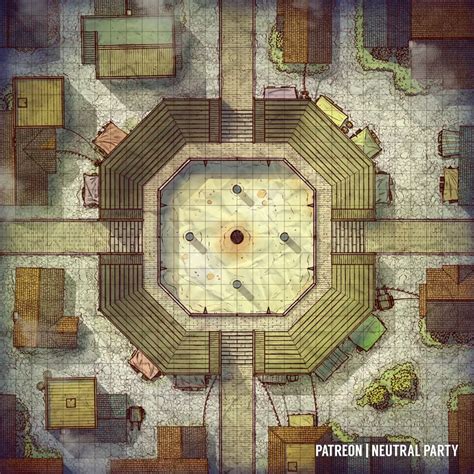 an overhead view of a maze in the middle of a floor plan for a game