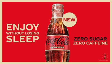 Coke: Zero sugar, Zero caffeine — michele wong