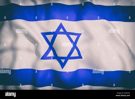 3d rendering of an old Israel flag Stock Photo - Alamy