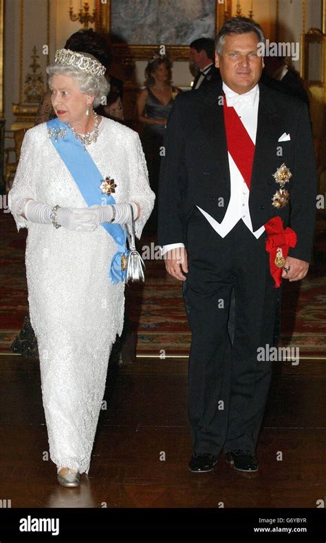 Queen Elizabeth II state banquet Stock Photo - Alamy