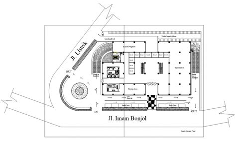 Shopping center plan drawing in dwg file. - Cadbull