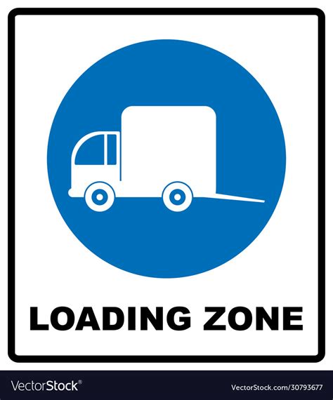 Loading Zone Signs