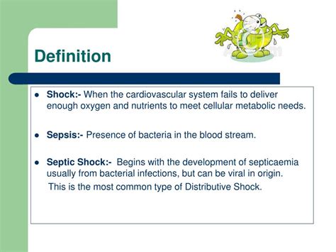 PPT - Septic Shock- Causes and Pathophysiology PowerPoint Presentation - ID:453454