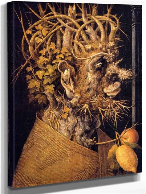 The Four Seasons 04 Winter By Giuseppe Arcimboldo Art Reproduction from Cutler Miles.