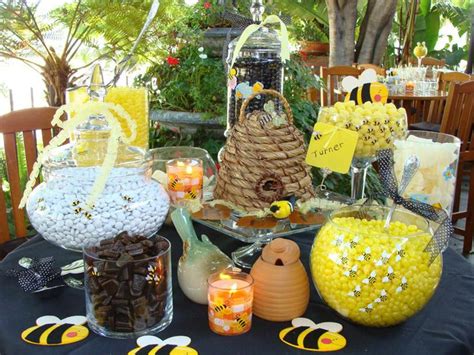 31 Bee Themed Baby Shower Decorations | Table Decorating Ideas