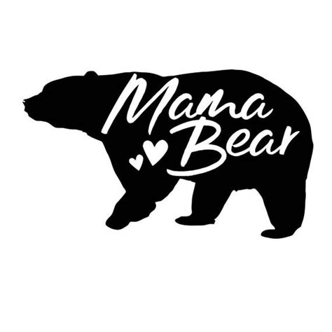 Mama Bear SVG/PNG/JPG Cutting File for Decal Vinyl T-shirt - Etsy