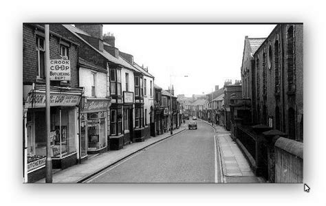 Crook, Co Durham. Top of Hope street | Bishop auckland, Old photos, North east england