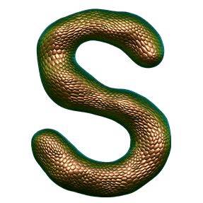 Buy Bronze Snake Font, Extremely Dangerous Chic Font