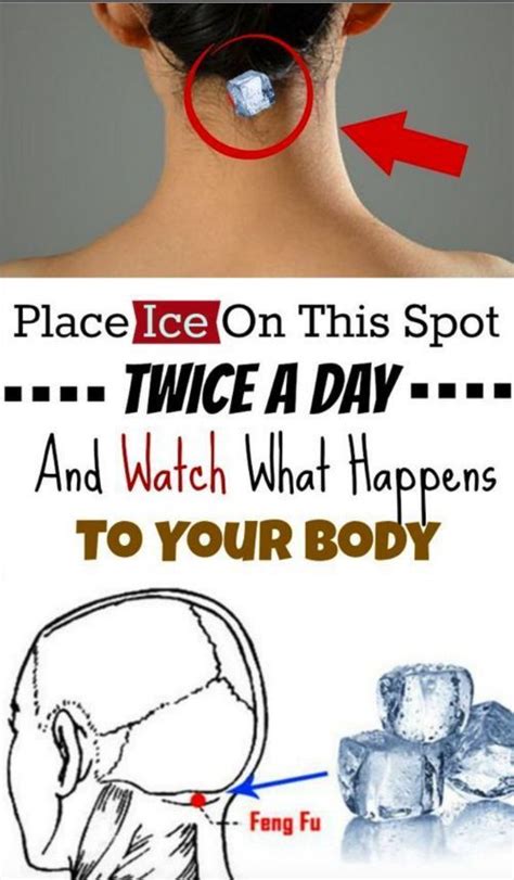 Find out what happens when you try this [putting ice at the back of ...