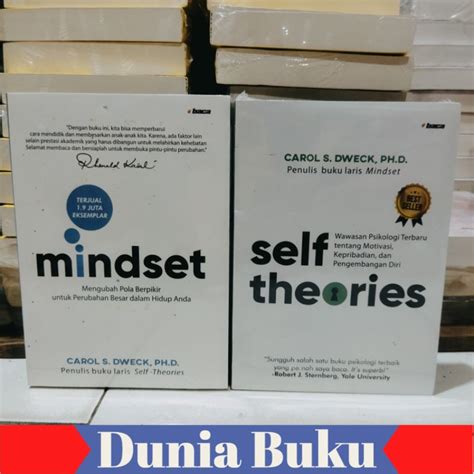 Paket 2 Buku Mindset - Self Theories - Carol S Dweck | Lazada Indonesia