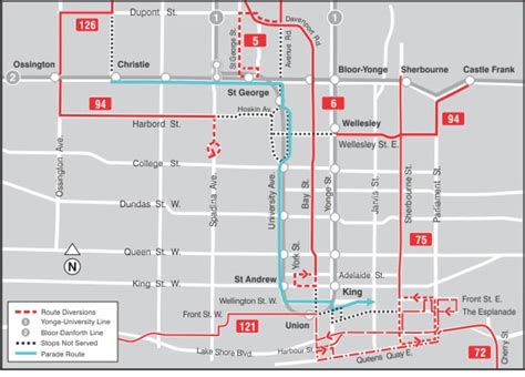 Santa Claus Parade route and road closures in Toronto for 2017