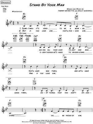 "Stand by Your Man" Sheet Music - 10 Arrangements Available Instantly - Musicnotes