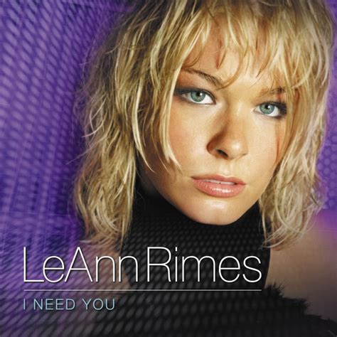 I Need You Album Cover by LeAnn Rimes