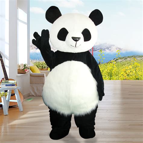 Cute Panda Mascot Costume for Adults