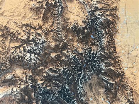 Elevation Map of Colorado Shaded Relief – GeoJango Maps