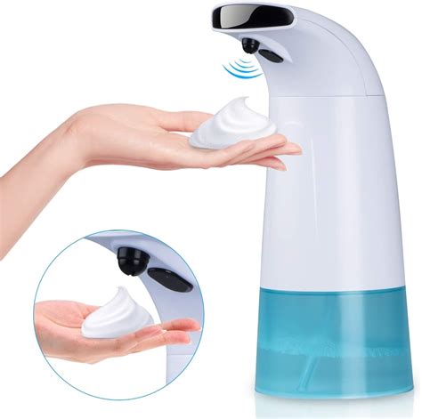 HOMCA Automatic Foam Soap Dispenser, 280ML Kids Touchless Hand Foaming Soap Dispensers 3 Levels ...