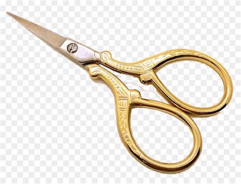 Embroidery Shear - Kinds Of Scissors In Dressmaking, HD Png Download ...