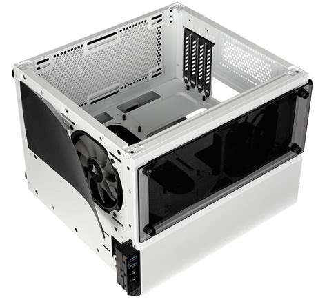 Buy Corsair Crystal 280X White Micro ATX Case, 3x T/G Window, No PSU | Cases | Scorptec Computers