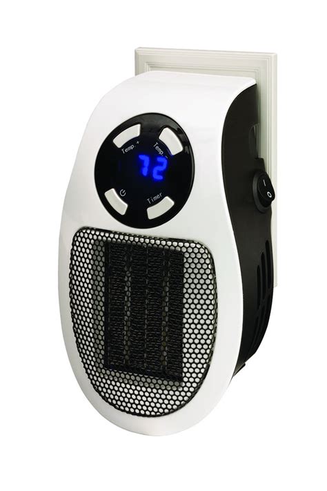 Soleil Ceramic Heater MH-04W, White - Walmart.com