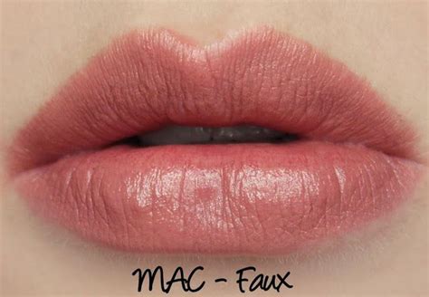 MAC Faux Lipstick Swatches & Review | Mac faux lipstick, Fall lipstick, Lipstick swatches