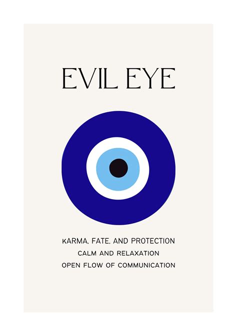 Evil Eye Print Evil Eye Meaning Evil Eye Design Spiritual Wall Art Instant Download Minimal Wall ...