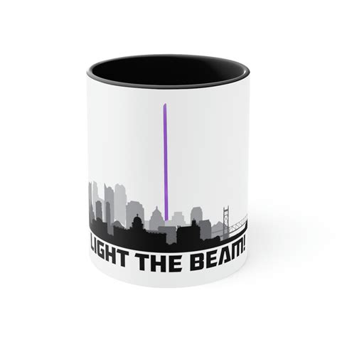 Light the Beam Sacramento Kings Basketball Mug Gift for Kings Fan Beam ...