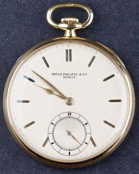 Antique 18 Kt Gold Patek Philippe & Cie Geneve Pocket Watch