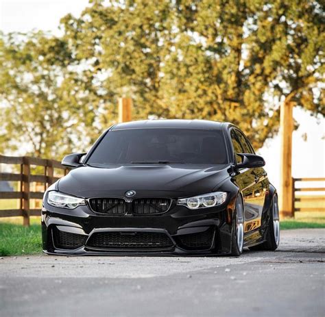 BMW F80 M3 black slammed | Bmw, Bmw cars, Cars