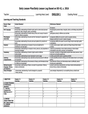 78+ Free Editable Elementary Lesson Plan Templates in MS Word [DOC] - Page 9 | pdfFiller