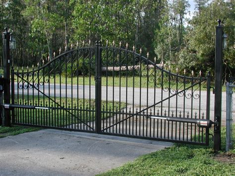 Automatic Sliding Driveway Gates — Randolph Indoor and Outdoor Design