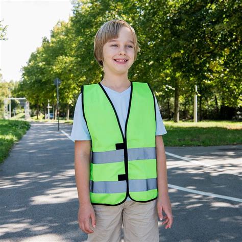 Kids Safety Vest w/ 2 Reflective Safety Stripes | VKF Renzel