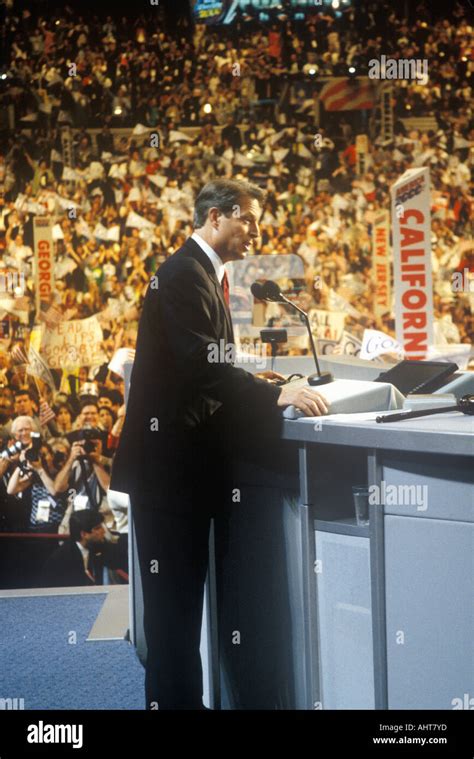 Former Vice President Al Gore delivers acceptance speech at the 2000 ...