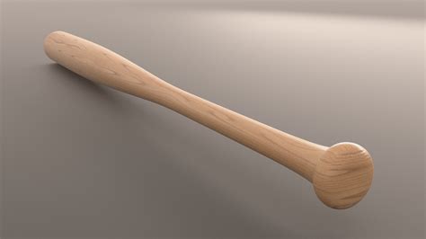 Wooden Baseball Bat Model - TurboSquid 2064312