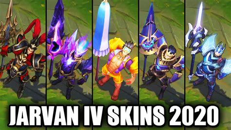 All Jarvan IV Skins Spotlight 2020 (League of Legends) - YouTube