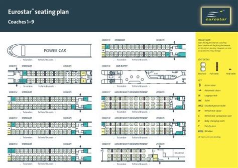 46++ Eurostar seating plan coach 10