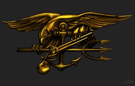 US Navy SEAL Trident by TKingArt on DeviantArt