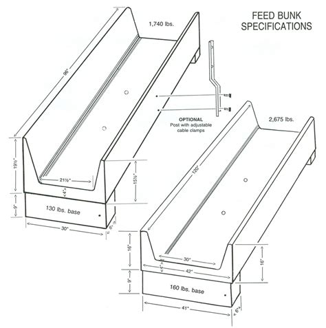 Livestock Feed Bunks | Johnson Concrete Products