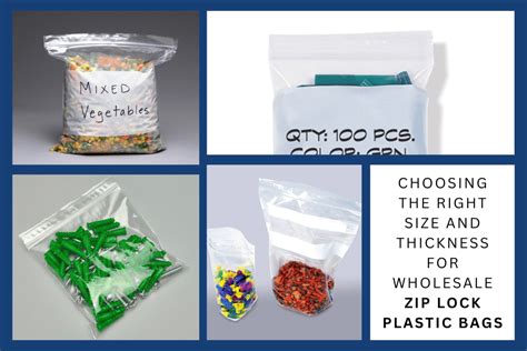 Choosing Right Thickness for Ziplock Freezer Bags - Size & Spec