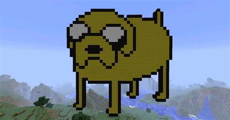 Jake the Dog Minecraft by BakaHentai90 on DeviantArt