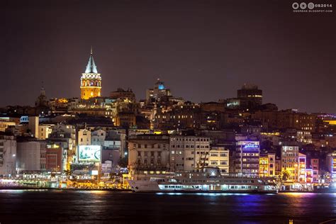 Octavian Serban: Galata Tower by night...