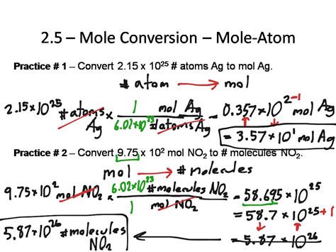 Molecules To Moles