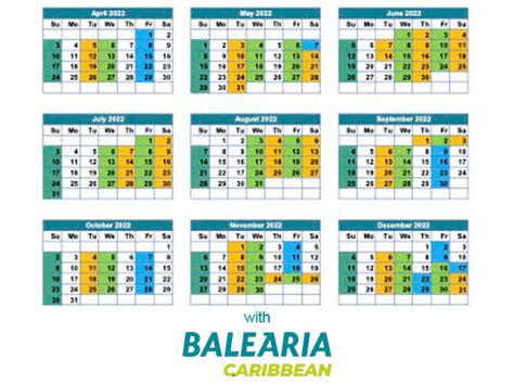 Balearia Caribbean ferry 2022 schedule, the express fast ferry to ...