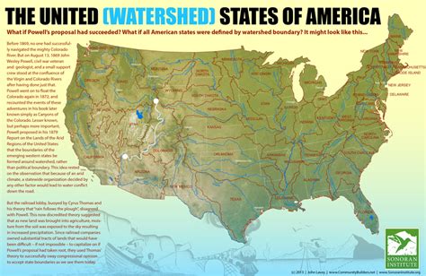 The United Watershed States of America - Vivid Maps