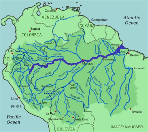 NephiCode: Why the Amazon River Has No Delta – Part I