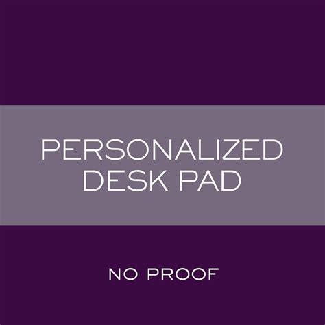 WHOLESALE - Personalized Desk Pad — Haute Papier