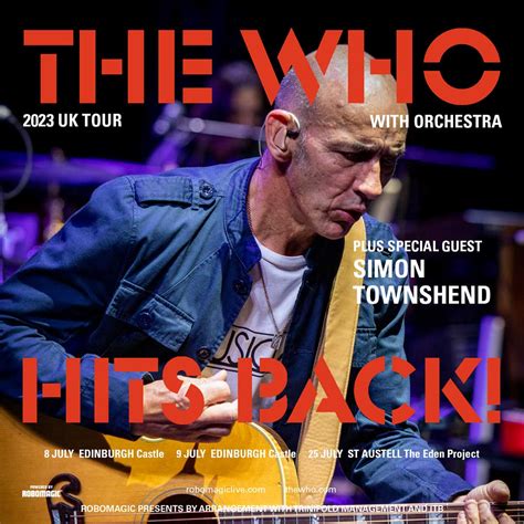 The Who Hits Back! summer 2023 UK tour begins today! - The Who