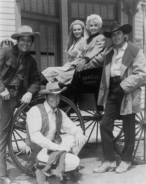 The cast of Big Valley posing for a promotional shot in 1967. Does anyone else remember watching ...